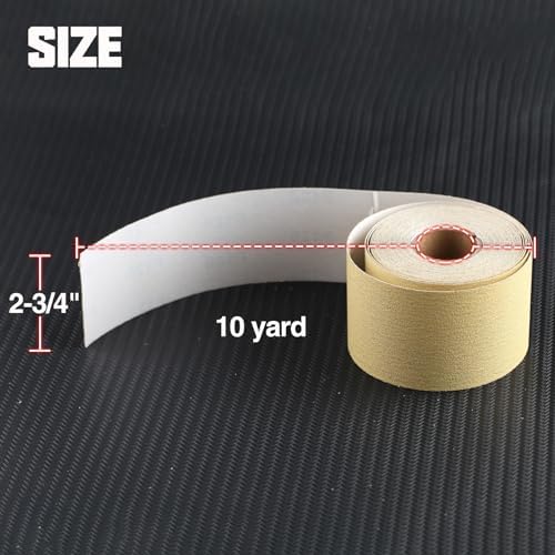 SPEEDWOX 120 Grit Sandpaper Roll Self Adhesive, 2-3/4"x10YD PSA for Wood