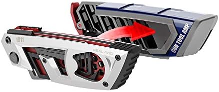 Real Avid Gun Multitool for 1911 Handguns| 28-In-One Pistol Gun Tool with Screwdriver, Bushing Wrench, Bit Set, Nut Wrenches, Hex Keys, Pin Punch, Pick, File, Holster & More for Gunsmithing