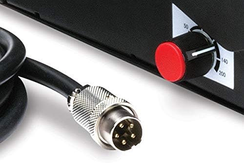 Eastwood Tig 200 Ac/Dc Foot Pedal 5 Pin Low Profile Adjustable Amper Knob Rubber Pad