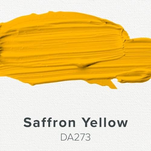 DecoArt DA273-3 Americana Acrylic Paint, 2-Ounce, Saffron Yellow