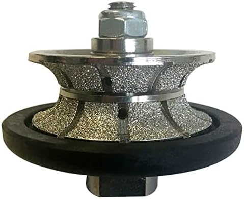1-1/4" Full Bullnose Profile Wheel for Angle Grinders, Shape V
