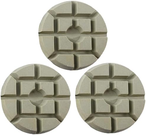 3" Resin Bond Diamond Polishing Pads for Concrete and Stone, 200 Grit