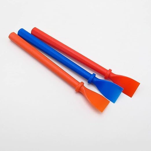 Healifty Tools Repair Kit Silicone Glue Brush 6pcs Glue Smear Sticks Applicator Kit Spreader Handmade Scraping Spreaders Sewing Accessories Flex Silicone Spatula Spatula