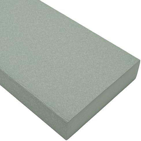 BuyPlastic Tangent Poly Lumber - Mint Green, 2x6 (1.5" x 5.5"), 72" Length - HDPE Plastic Board for Outdoor Furniture and More
