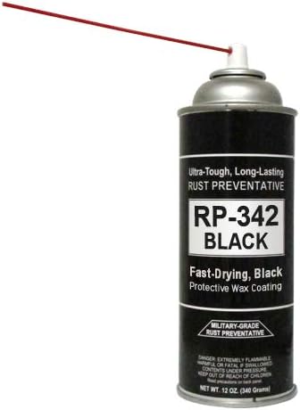 Cosmoline RP-342 Black Rust Preventive Spray (Military-Grade) 24-Cans
