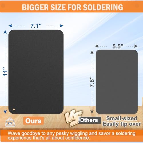 Soldering Helping Hands 12X Magnifying Glass with light and Stand PCB Holder, Drdefi Soldering Station Third Hand Tools Magnifier with Thickening Alligator Clip Large Magnetic Base for Repairing