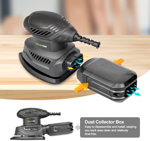 GALAX 1.1A Detail Sander Corded 13000 OPM with 20Pcs Sandpapers