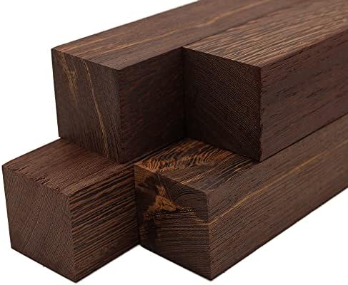 Barrington Hardwoods Wenge Lumber Turning Blanks 2" x 2" (4 Pieces) (2" x 2" x 30")