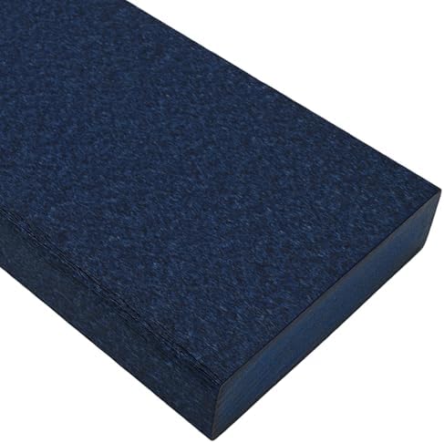 BuyPlastic Tangent Poly Lumber - Patriot Blue, 2x4 (1.5" x 3.5"), 72" Length - HDPE Plastic Board for Outdoor Furniture and More