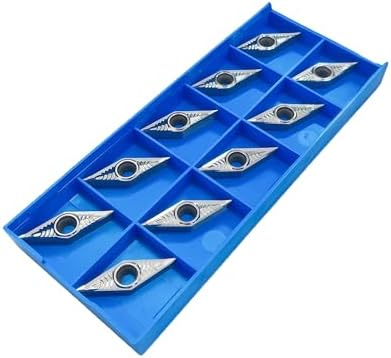 Carbide Inserts for Aluminum VCGT331/VCGT160404-LH for Turning Cutting Tools10 PCS.