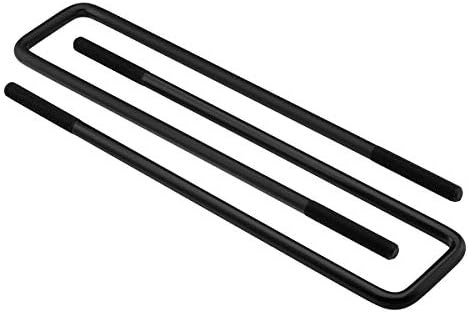 Supreme Suspensions - 4X Heavy-Duty Square Bend U-Bolts for Lifted Applications => 15.75" Long x 3.25" Wide x 5/8" Threads