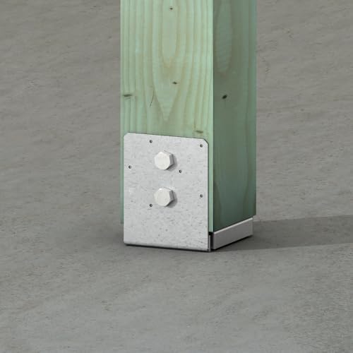 Simpson Strong-Tie ABU66Z ABU ZMAX Galvanized Adjustable Standoff Post Base for 6x6