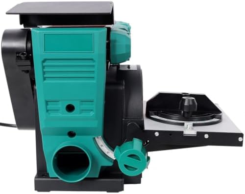 Belt Disc Sander Combo, 4 x 36 Inch Belt & 6 Inch Disc Sander, 0-90° Adjustable Belt, Quick Belt Tension Release, Benchtop Belt Sander for Woodworking, Metalworking & DIY