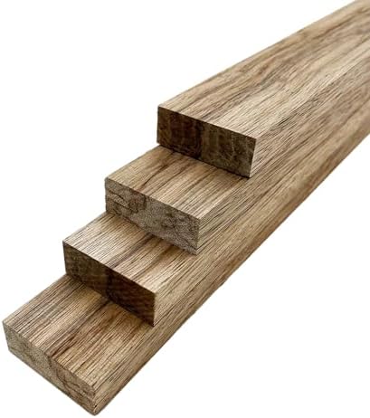 Black Limba Lumber Board - 3/4" x 2" (4 Pcs) (4, 3/4" x 2" x 18")