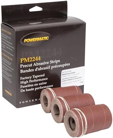 Powermatic Precut Abrasive Sandpaper, 220 Grit (1792208)