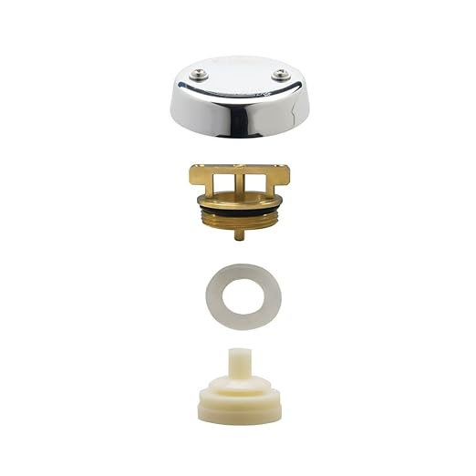 Krowne 16-129 Royal Series Vacuum Breaker Repair Kit, Service Faucet Vacuum Breaker 16-127, Includes: Cap, Screws, Black Insert, Plastic Stopper‌‌‌‌‍‌‌‌‌‍‌‌‌‍‌‌‌‍‌‌‍