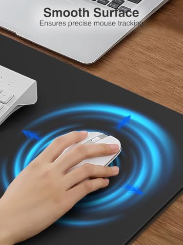 Magnetic Wireless Charging Mouse Pad, 31.5"x15.8" Large Desk Mat