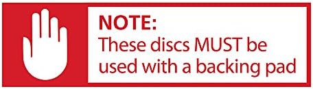 Mercer Industries 304036-7" x 7/8" Aluminum Oxide Resin Fiber Discs, 36 Grit (25 pack)