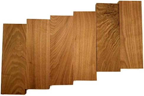 Barrington Hardwoods Black Walnut Lumber - 3/4" x 4" x 12" (6)
