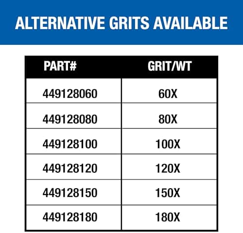 Mercer Industries 449128100 12" x 18" Floor Sanding Screen Sheets, 100 Grit (10 pack)