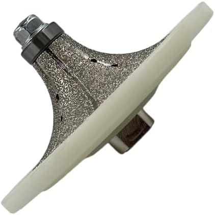 1-1/2" Demi Bullnose Profile Wheel for Angle Grinders, Extended Guide