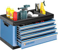 LARBANKE Portable 4-Drawer Tool Chest with Lock & Keys,Tool Box with Handle