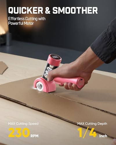 Fanttik C8 Nano Easyswap Cordless Cardboard Cutter, Electric Scissors