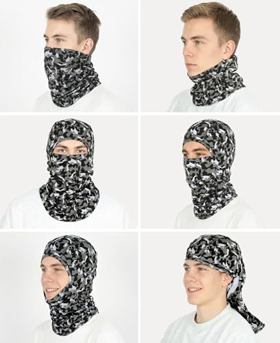 BOCOMAL FR Balaclava with Face Mask Flame Resistant 5.5oz Lightweight 100%C