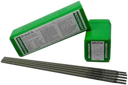 Rockmount Brutus A Welding Electrode: 5/32" Dia., Welds Any Steel and Pulls Broken Bolts - 5 lbs