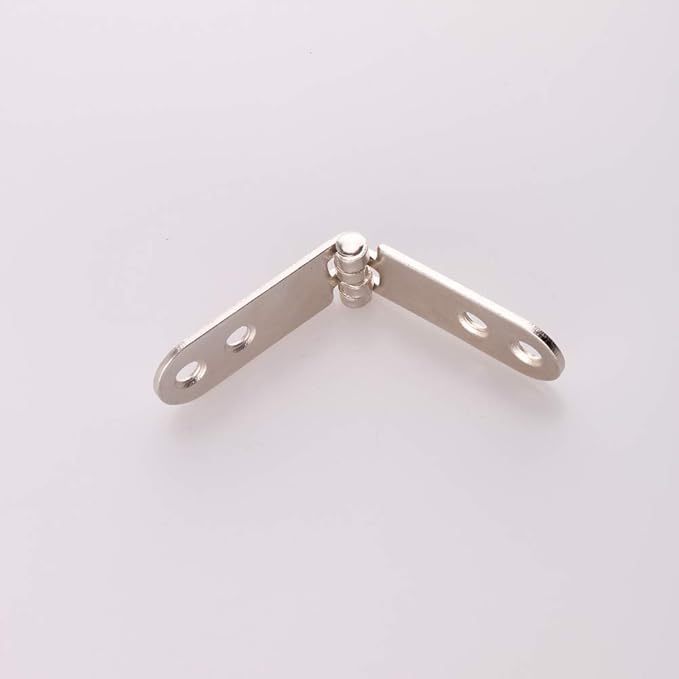 8 Pieces 180 Degree Folding Flush Hatch Hinges, Sewing Machine Tray Table Hinge Table Hinge for Multiple Folding Table Tops Computer Desk Sewing Machine