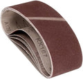 5 Pcs Sanding Belts 3 x 18 Inch 120 Grit Aluminum Oxide
