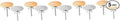 OSALADI 10pcs Sink Hole Cover Kitchen Faucet Hole Stoppers for Bathroom and Kitchen Sinks