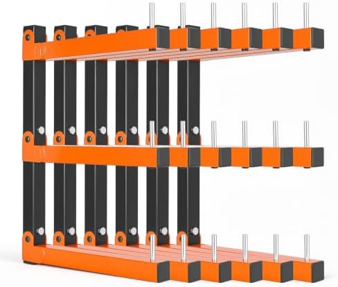 VEVOR Lumber Rack, 3-Tier 6-Pack 110 lbs per Tier, Foldable Wood Storage
