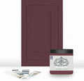ALL-IN-ONE Paint by Heirloom Traditions, Unforgettable (Scarlet Wine), 8oz Sample - Durable cabinet and furniture paint. Built in primer and top coat, no sanding needed. Includes our 30 featured color