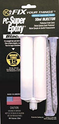 PC Products PC-Super Epoxy Adhesive Paste, Two-Part 50ml Cartridge, Black 519