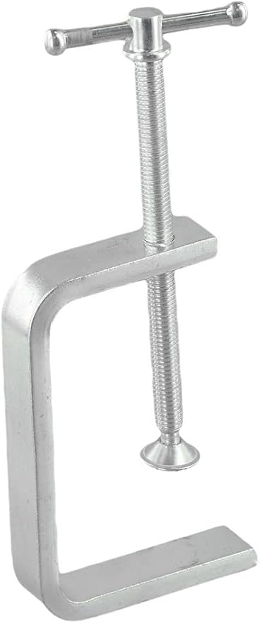 Stainless Steel C Clamps, 0-100 Mm 4 Sizes C Clamp, Heavy Duty Woodworking Clamp With Wide Jaw Openings For Carpentry Woodwork Building Wood, Plastic, Stone, Metal Stable Clamping(0-85mm)