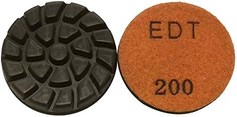 3" Wet Hybrid Diamond Polishing Pads for Concrete & Terrazzo, #200 Grit