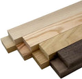 Barrington Hardwoods Variety Pack (Syc, Cn, Bn, Wal) 3/4" x 2" x 24", 8 Pcs