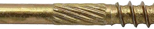 Jake Sales #14 x 8 Bronze Coated Multipurpose Wood Screw Torx/Star Drive Flat Head (1 Pound - 19 Approx. Screw Count) Exterior Coated - ACQ Compatible Wood Screws