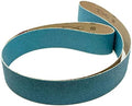 Benchmark Abrasives 2 x 72 Inch Sanding Belts with Zirconia Grains Sand Paper for Metal Grinding, Sanding, Knife Polishing, Surface Blending - Belt Sander Paper Belt for Woodworking (6 Pack), 40 Grit