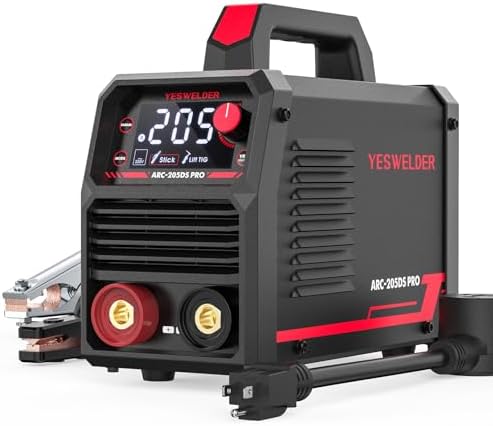 YESWELDER 205Amp Stick Welder Digital Inverter IGBT ARC Welding Machine