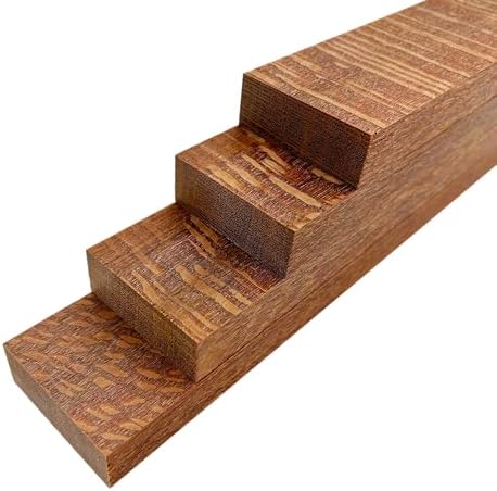 Leopardwood Lumber Board - 3/4" x 2" (4 Pcs) (4, 3/4" x 2" x 24")