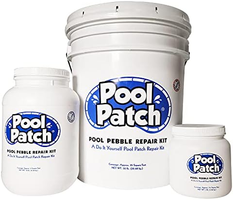 Pool Patch Pool Pebble Repair Kit, 10-Pound, White Mini