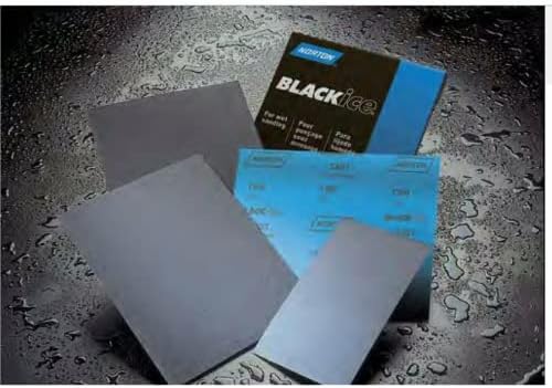 Norton Black Ice 5 1/2"x9" 2000 Grit, 50 Pack (NTN-39370)