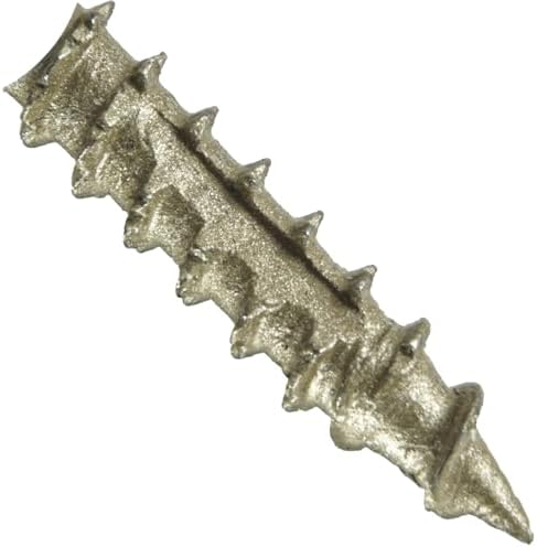 8 x 1-1/2" Bronze Coated Exterior Coated - ACQ Compatible Multipurpose Wood Screw -Torx/Star Drive Flat Head - 1 Pound - 196 Screws