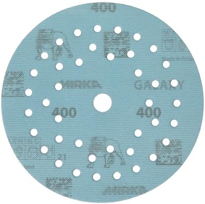 Mirka Galaxy Multifit 5 Inch Ceramic Sandpaper 400 Grit Hook & Loop 50 Pack