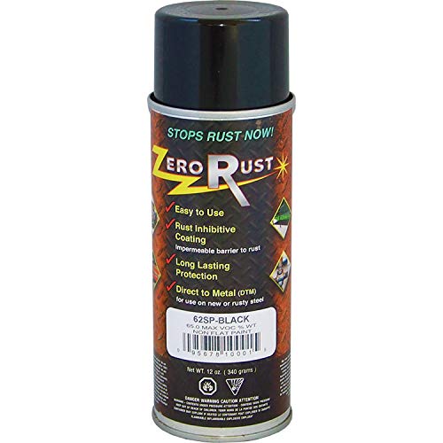 62SP Black Rust Inhibitive Coating 12oz Aerosol
