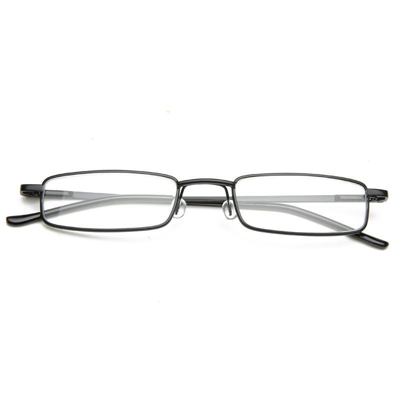 Pen holder reading glasses metal spring foot glasses pen holder portable old glasses