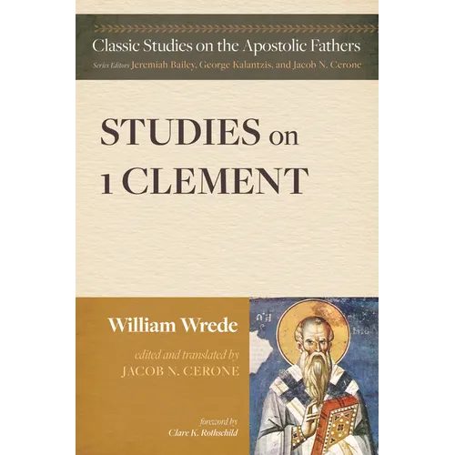 Studies on First Clement - Paperback