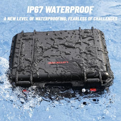 LOTOCASE Case for Milwaukee Drill M18 Impact Driver Waterproof Storage box